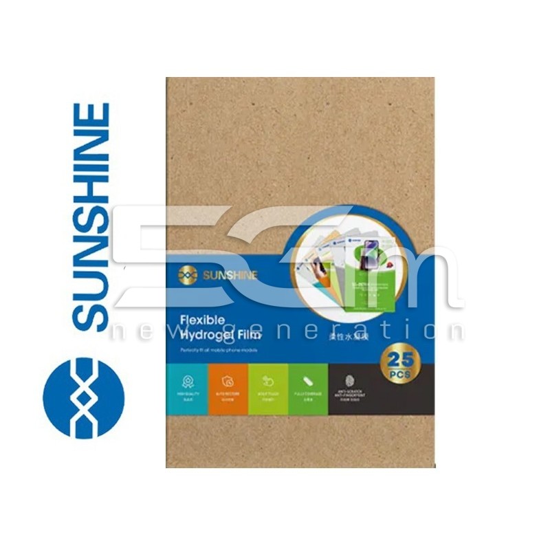 SUNSHINE SS-057C Pellicole Hydrogel Specchiate 25pcs