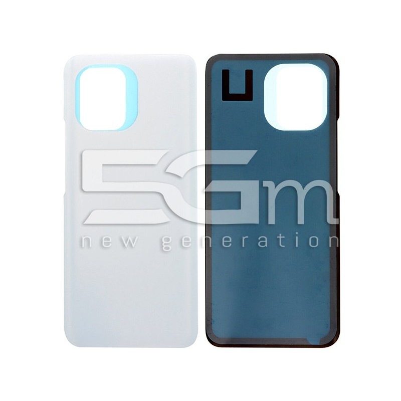 Rear Cover White Xiaomi Mi 11 5G No Logo