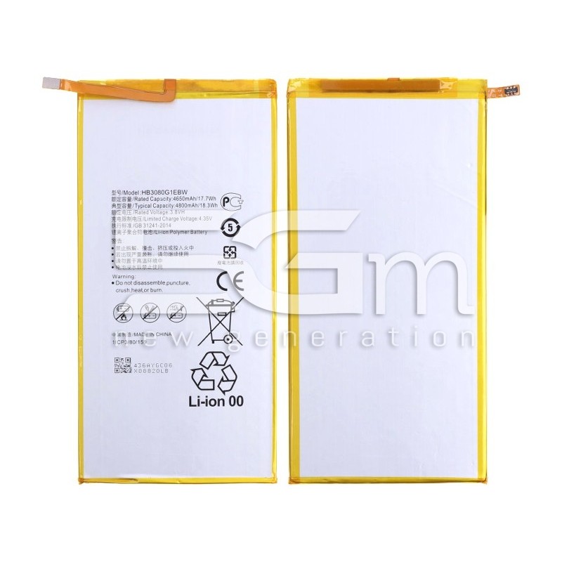 Battery HB3080G1EBW 4650 mAh Huawei MediaPad T3 10 LTE No Logo