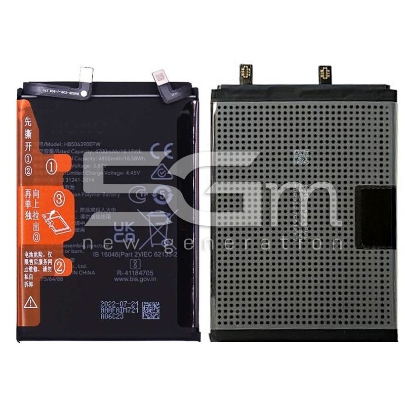 Battery HB506390EFW 4800mAh Honor 70 No Logo