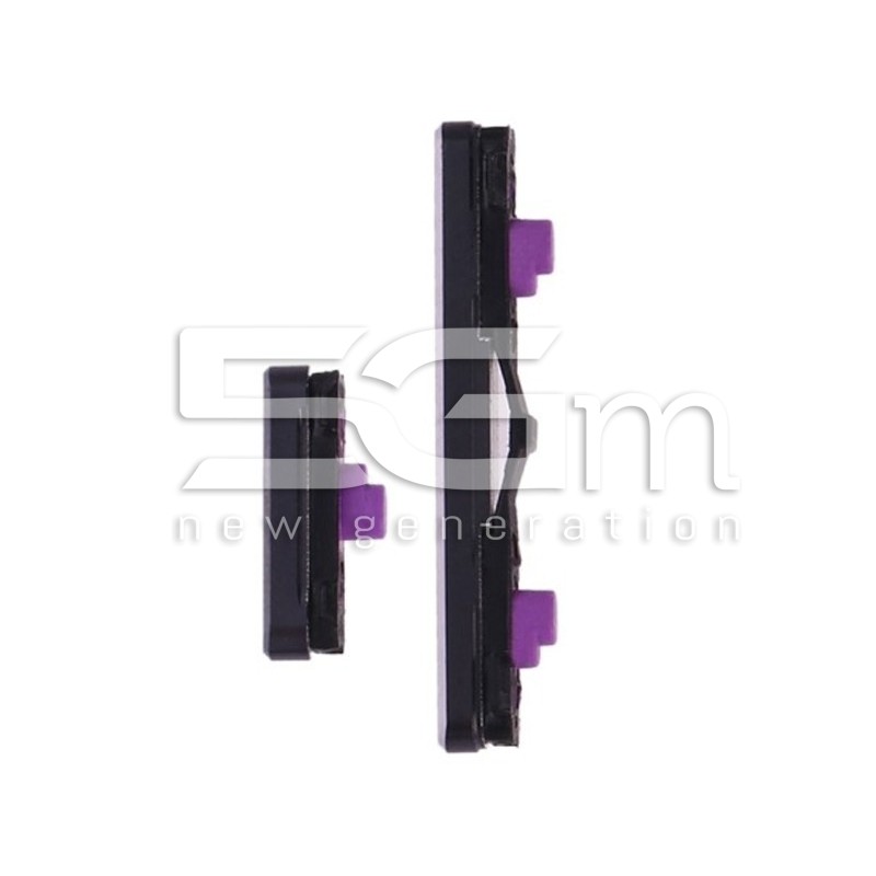 Tasti Esterni Accensione + Volume Nero Huawei P20