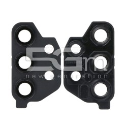 Vetrino Camera Posteriore + Frame Nero Samsung SM-A326 A32 5G