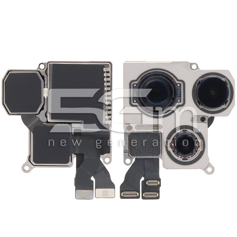 Rear Camera 48MP + 12MP + 12MP iPhone 15 Pro (PULLED) No Logo