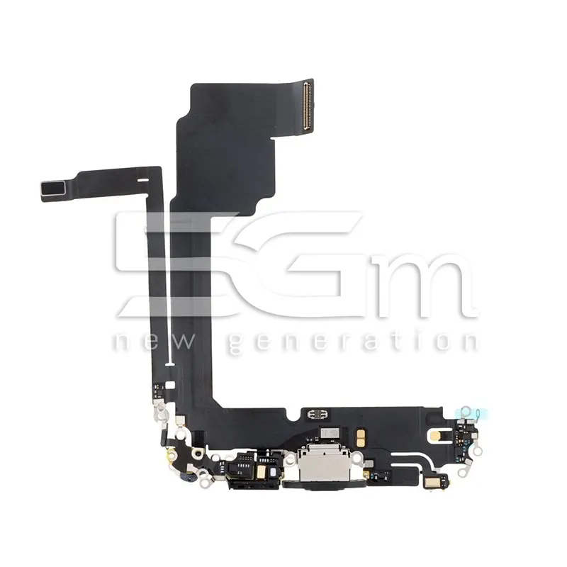 Charging Connector Blue Titanium iPhone 15 Pro Max (PULLED)