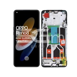 Display Touch + Frame Black OPPO Reno8 5G Ori