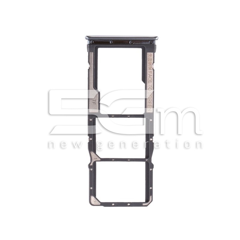 Sim Card + Micro SD Tray Silver Xiaomi Redmi Note 8