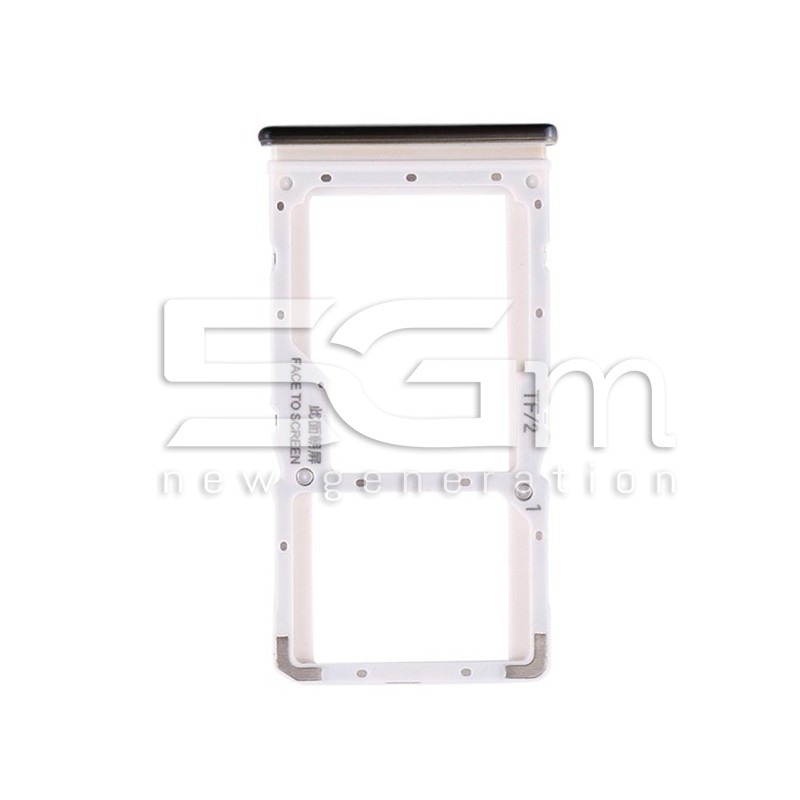 Bandeja Dual Sim + Micro SD Preto Xiaomi Redmi Note 8 Pro