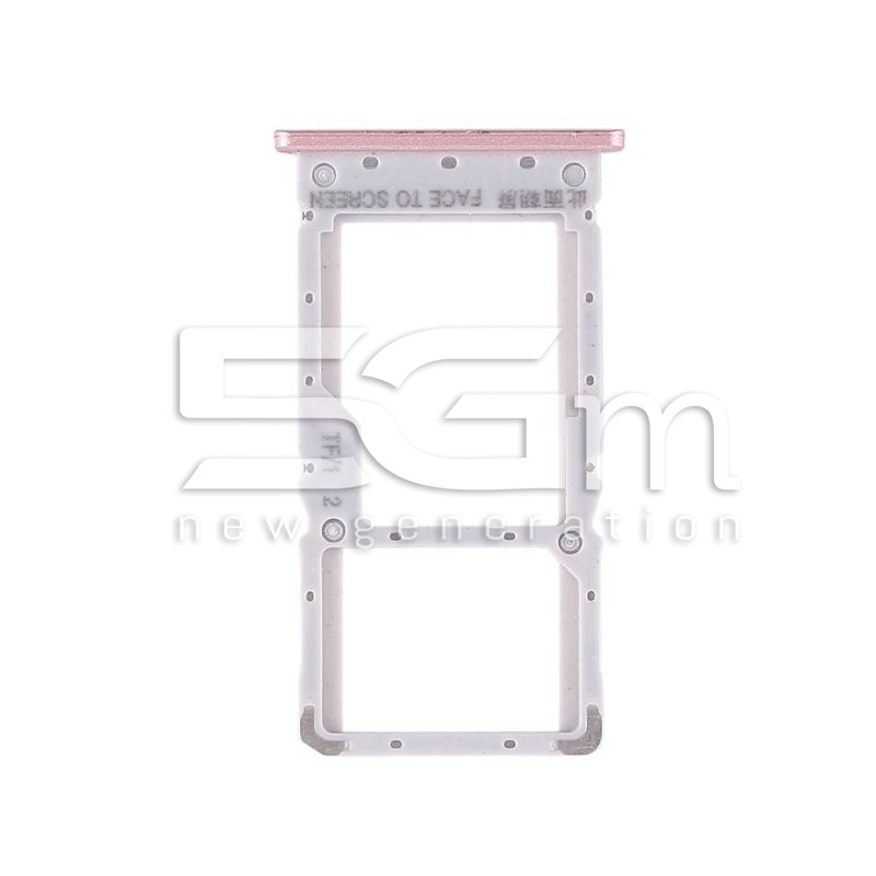 Sim Card + Micro SD Tray Rose Gold Xiaomi Redmi Note 6 Pro