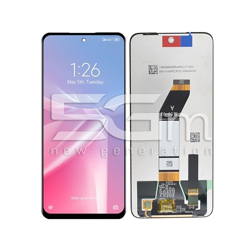 Display Touch Nero Xiaomi Redmi Note 11 4G Ver 21121119SC