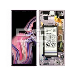 Display Touch + Frame Purple Samsung SM-N960F Note 9 Ori