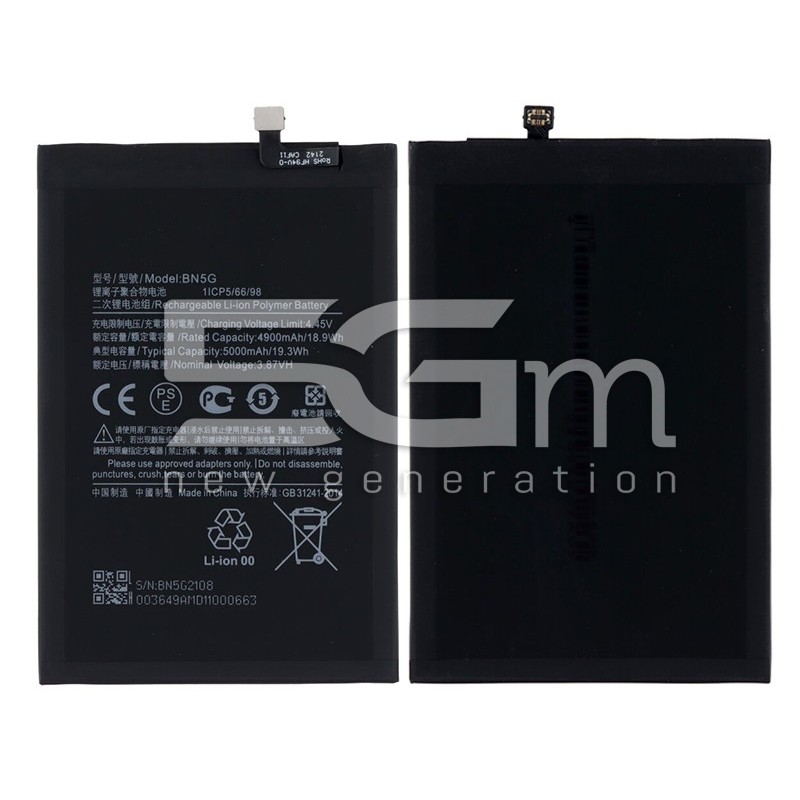 Bateria BN5G 5000mAh Xiaomi Redmi 10C - 10A No Logo