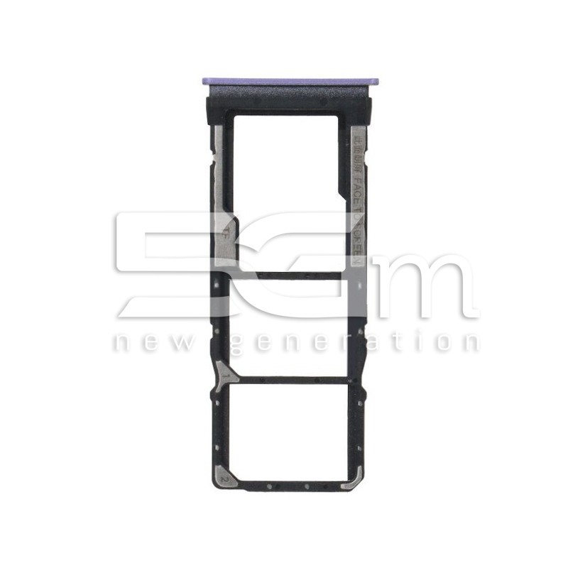 Supporto Sim Card Viola Xiaomi Redmi Note 9T