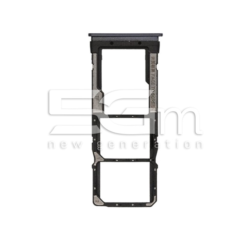 Supporto Sim Card Nero Xiaomi Redmi Note 9T