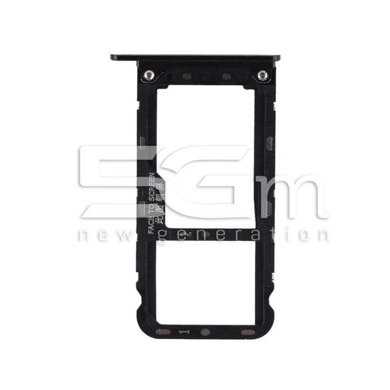 Sim Card + Micro SD Tray Black Xiaomi Redmi Note 5