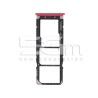 Supporto Sim Card + Micro SD Rosso Xiaomi Redmi 6 Pro