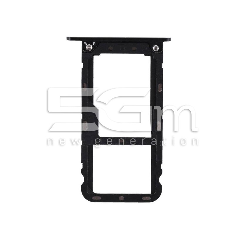 Sim Card + Micro SD Tray Black Xiaomi Redmi 5 Plus