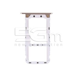 Supporto Sim Card + Micro SD Gold Xiaomi Redmi 5 Plus