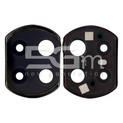 Rear Camera Posteriore + Frame Black Xiaomi Redmi Note 9 Pro 5G