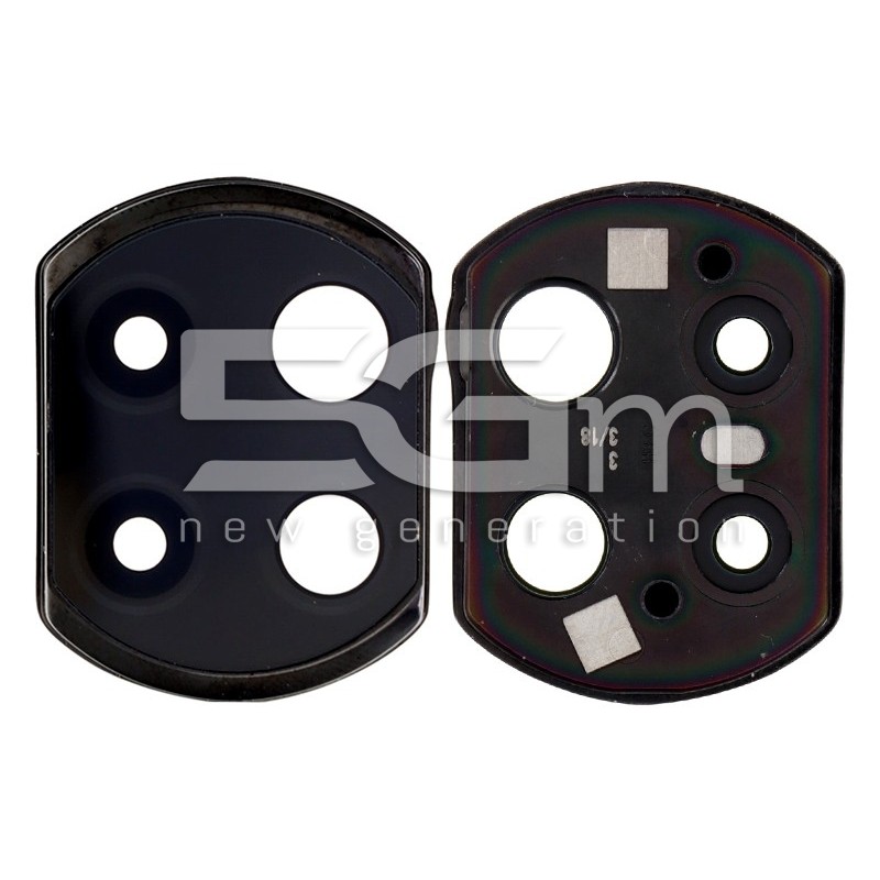 Rear Camera Posteriore + Frame Black Xiaomi Redmi Note 9 Pro 5G