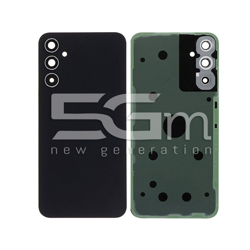 Rear Cover Black + Camera Lens Samsung SM-A346 A34 5G No Logo