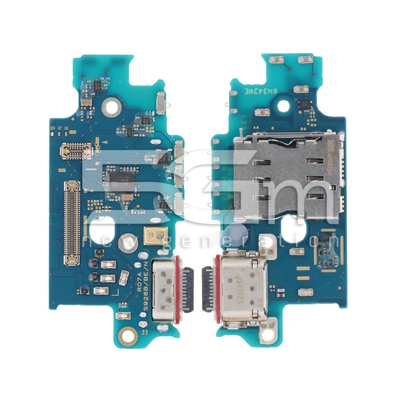 Charging Connector + Board Samsung SM-S926B S24+ 5G (Full IC)