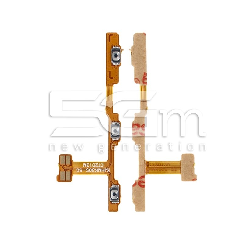 Cabo Flexivel Potencia + Volumen Xiaomi Redmi K30s