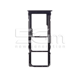 Supporto Dual Sim Card + Micro SD Nero Xiaomi Redmi 7