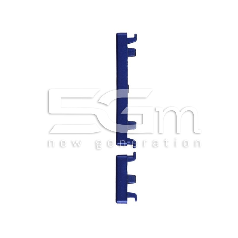 Tasto Accensione + Volume Esterno Blu Xiaomi Redmi 7