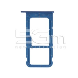 Sim Card + Micro SD Tray Blue Honor 9 Lite