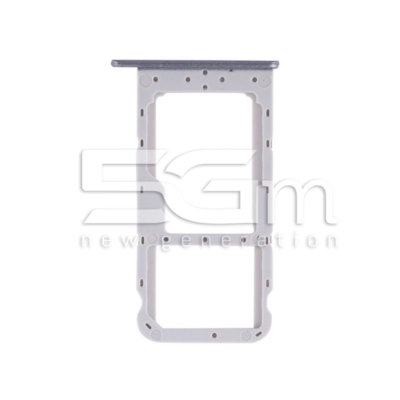 Supporto Sim Card + Micro SD Silver Honor 9 lite