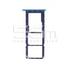 Sim Card + Micro SD Tray Blue Huawei Y7 2019