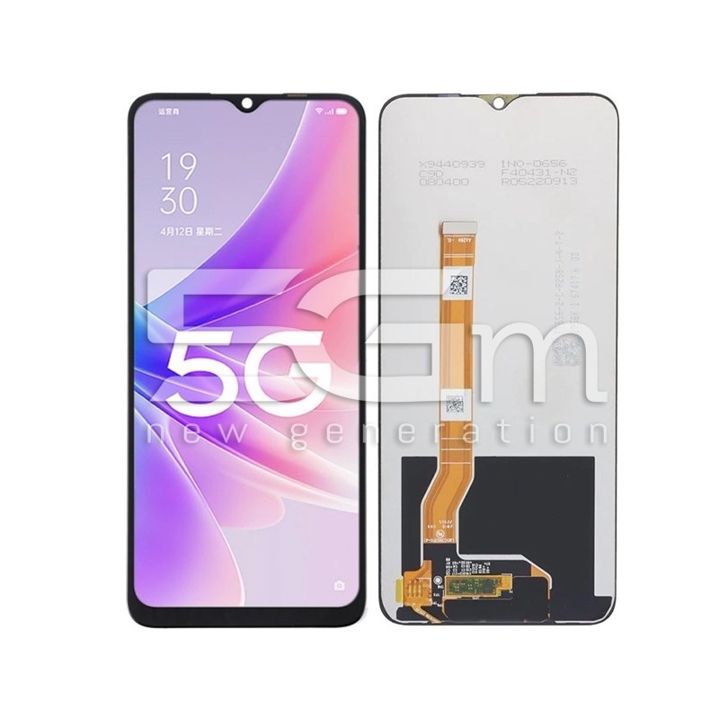 Ecrà Tàctil Preto OPPO A58 5G - A78 5G (IPS)
