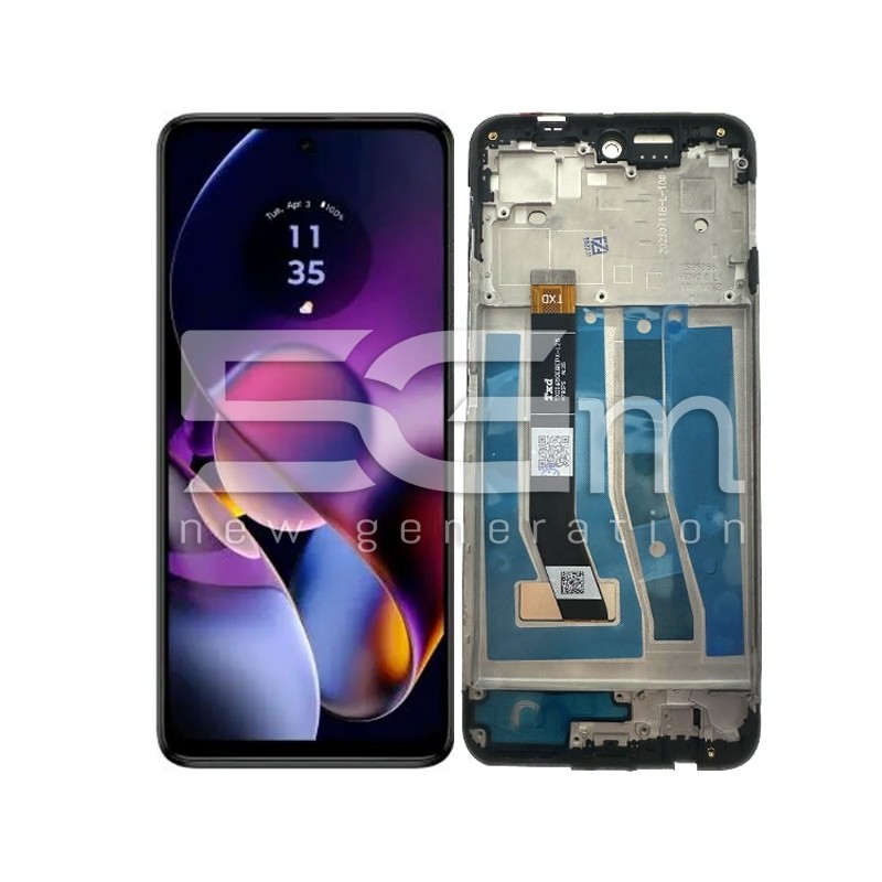 Display Touch + Frame Black Moto G54 5G (IPS)