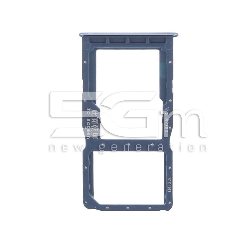 Sim Card + Micro SD Tray Blue Huawei P30 Lite