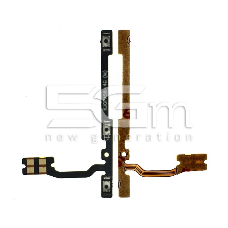 Power + Volume Flex Cable OPPO A58 4G