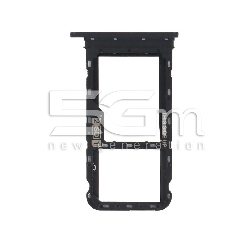 Dual Sim Card Tray Black Moto G60s