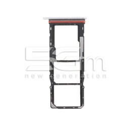 Dual Sim Card Tray Misty Silver Moto E32s
