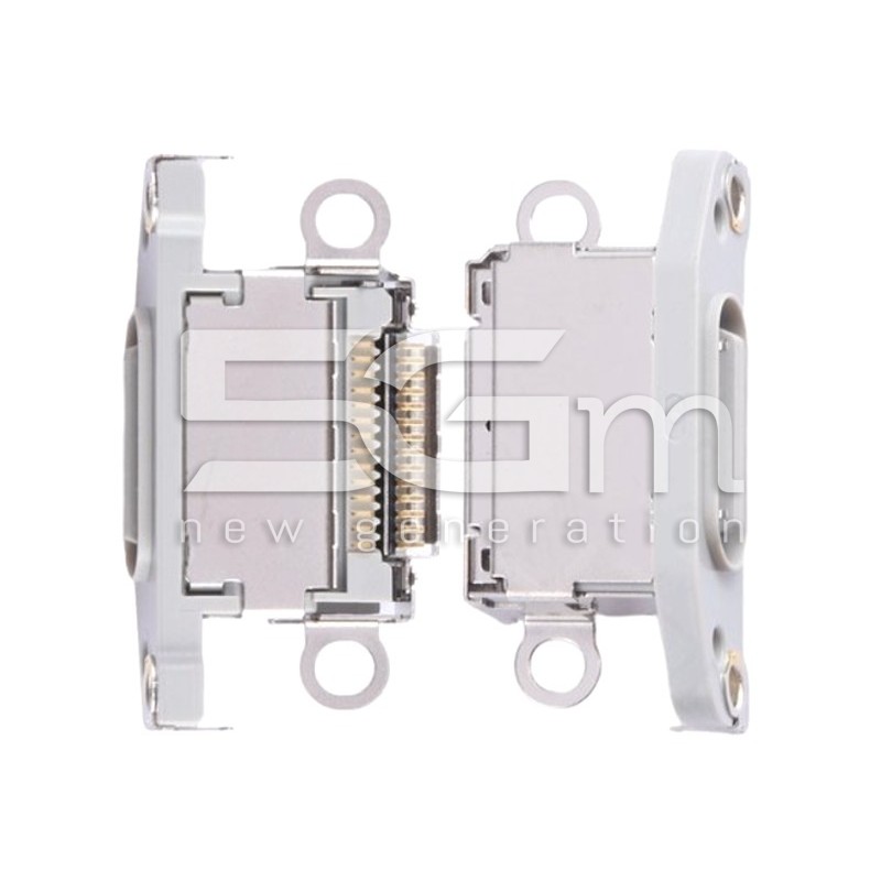 Connettore Di Ricarica White Titanium iPhone 15 Pro - 15 Pro Max