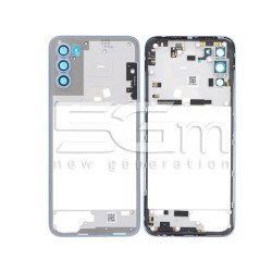 Middle Frame Arctic Blue Moto G71 5G