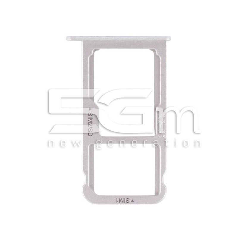 Sim Card + Micro SD Tray White Huawei P9 Plus