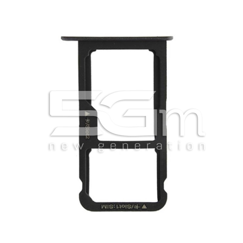 Supporto Sim Card/SD Card Black Huawei P9 Lite