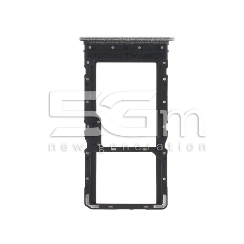 Dual Sim Card Tray Polar Silver Xiaomi Redmi 12 4G