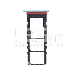 Dual Sim Card Tray Coastal Blue Moto E20