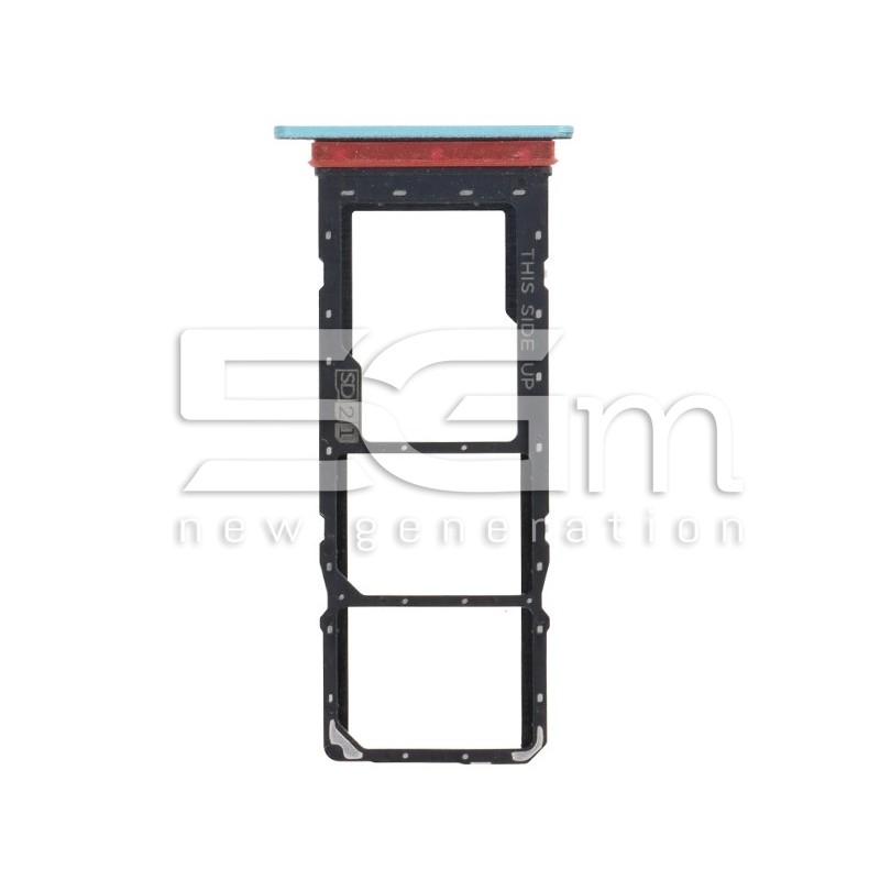 Dual Sim Card Tray Coastal Blue Moto E20