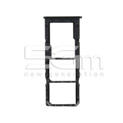 Dual Sim Card Tray Black Samsung SM-M515 M51