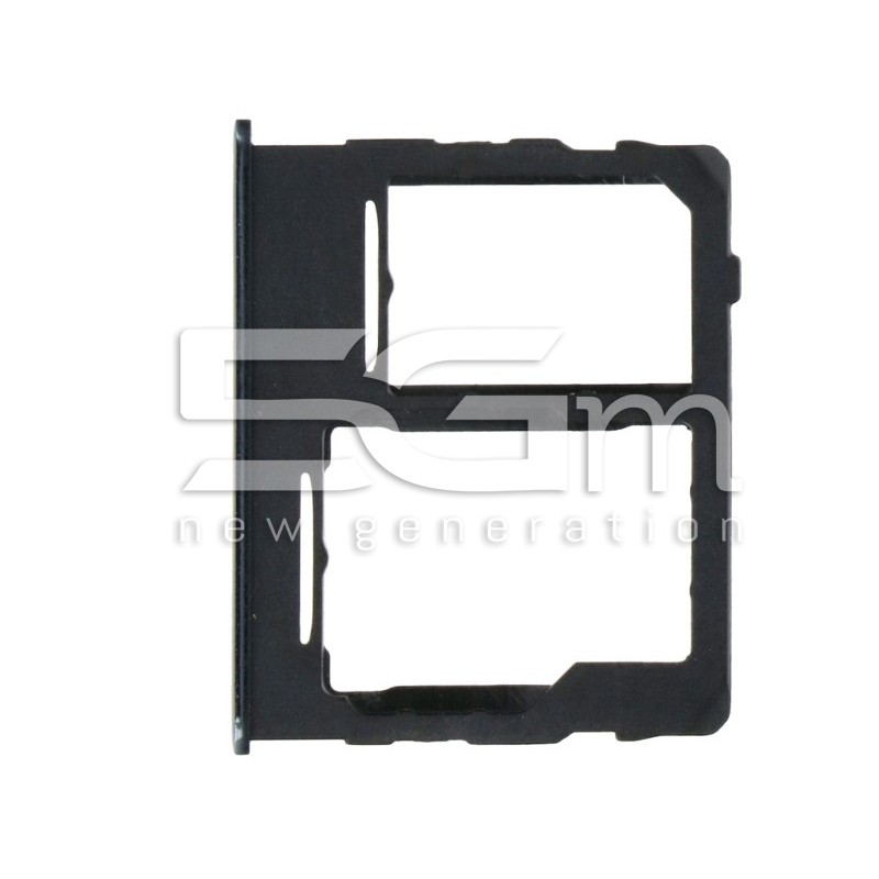 Supporto Dual Sim Card Awesome Black Samsung SM-A32 A326