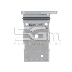 Dual Sim Card Tray Silver Samsung SM-S711 S23 FE