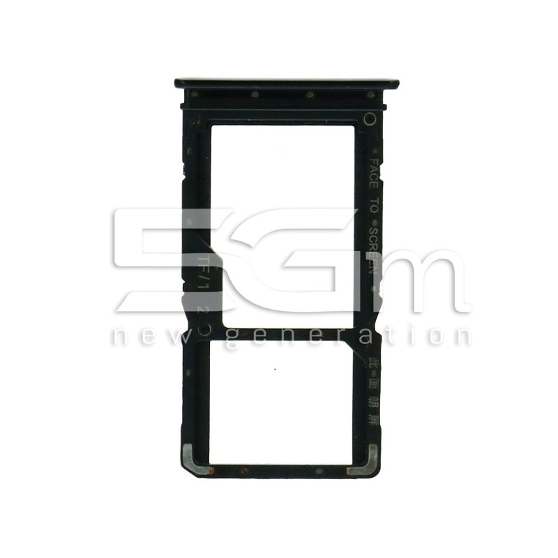 Sim Card Tray Black Xiaomi Redmi Note 7
