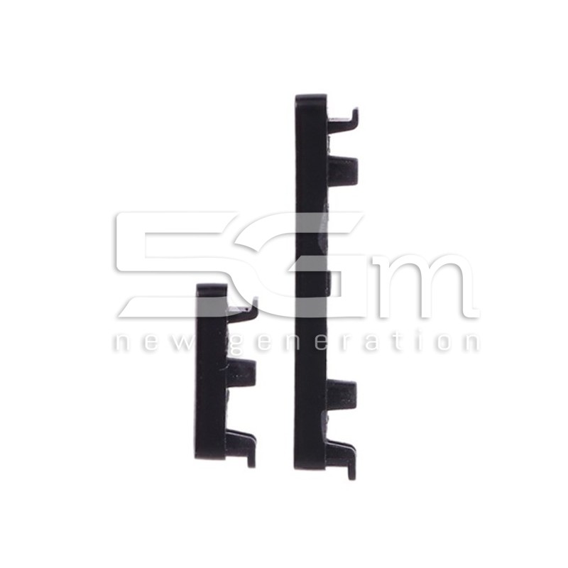 Power Button + Volume Side Keys Black Xiaomi Redmi Note 7