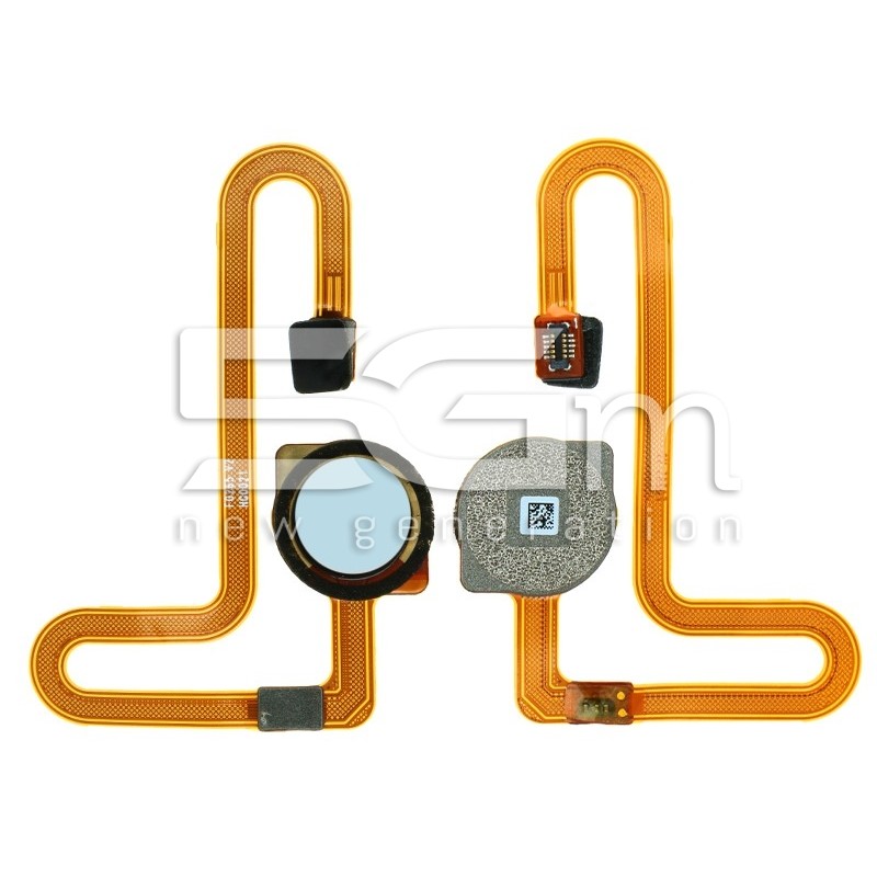 Fingerprint Flex Cable Moonlight White Xiaomi Redmi Note 8 - Note 8 2021